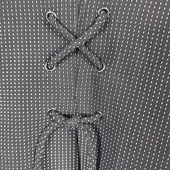 NEW Anne Klein Women's Polka Dot Blazer Black Sz 12 NWT Retail $170 - Picture 10 of 11